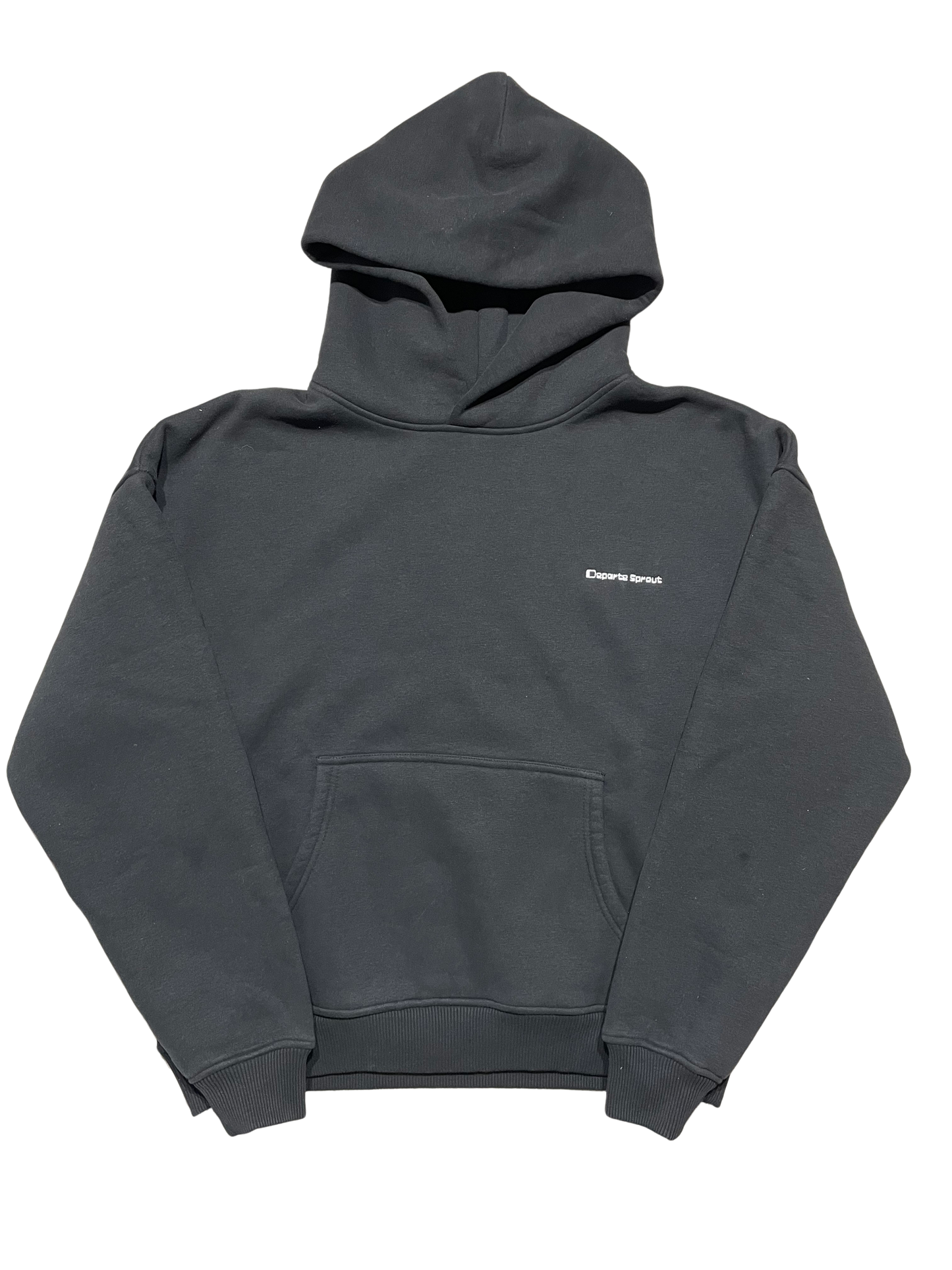 HOODIE WASHED BLACK